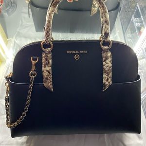 Michael Kors Leather Dome Hand Bag